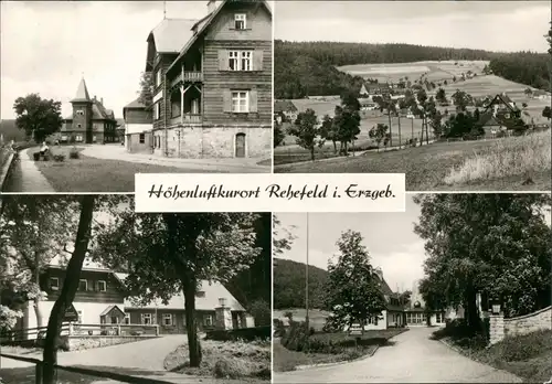 Ansichtskarte Rehefeld-Zaunhaus-Altenberg (Erzgebirge) Stadtansichten 1976