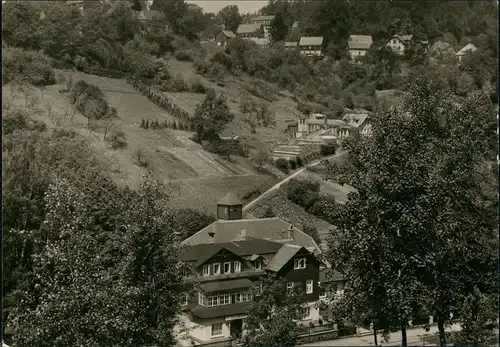 Ansichtskarte Kipsdorf-Altenberg (Erzgebirge) Stadtpartie 1972