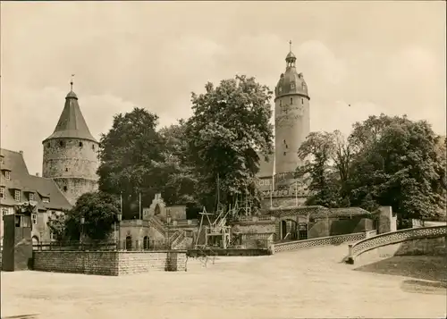 Ansichtskarte Altenburg Freilichtbühne im Schloßhof 1970