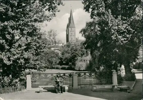 Ansichtskarte Altenburg Am kleinen Teich 1976