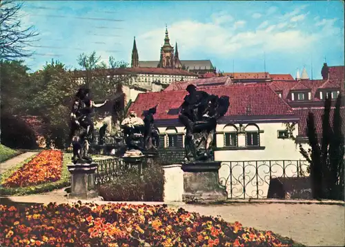Postcard Prag Praha Stadtblick 1967