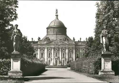 Ansichtskarte Potsdam Schlosspark Sanssouci Neues Palais 1982