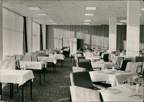 Ansichtskarte Potsdam Interhotel Hotelrestaurant innen 1969