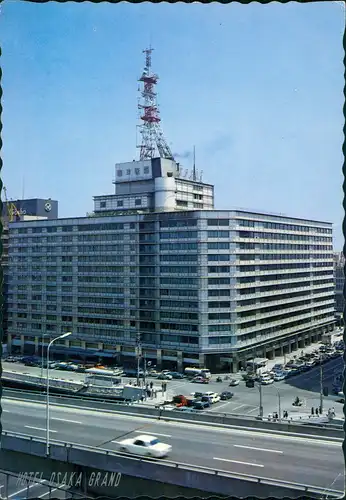 Osaka Ōsaka-shi 大阪市) Hotel Osaka Grand gel. Via Air Mail 1987