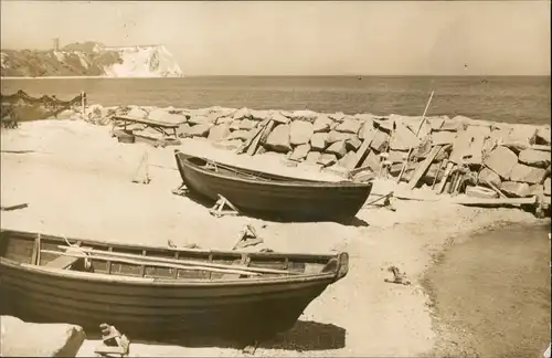 Ansichtskarte Putgarten Fischerboote Vitt Rügen Kap Arkona 1970