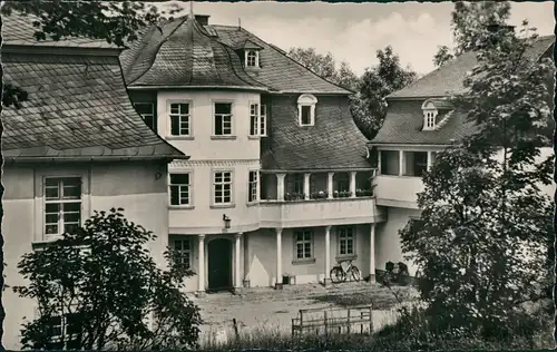 Ansichtskarte Markneukirchen Gewerbemuseum 1957