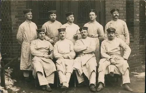 Königsberg Ostpreußen Soldadtenlazarett gel Feldpost Königsberg 1915 Privatfoto