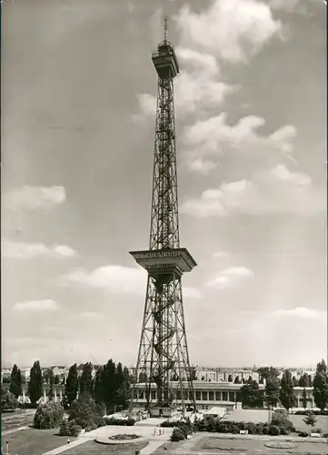 Ansichtskarte Charlottenburg-Berlin Funkturm und Stadt 1965