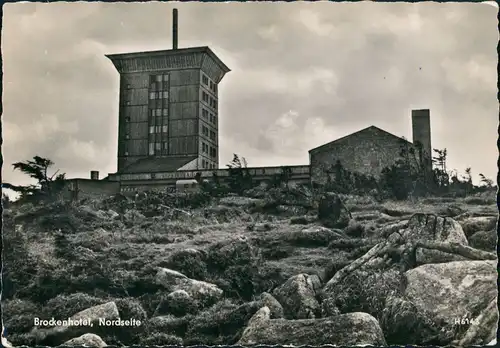 Ansichtskarte Ilsenburg (Harz) Brocken (Harz) - Nordseite 1959