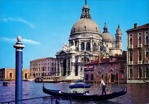 Cartoline Venedig Venezia Salutekirche 1983