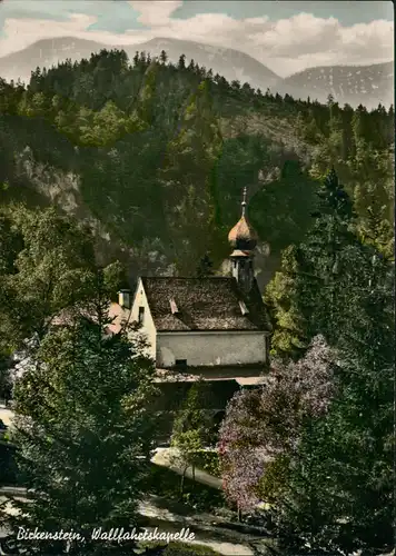 Ansichtskarte Fischbachau Birkenstein Stadtpartie coloriert 1958