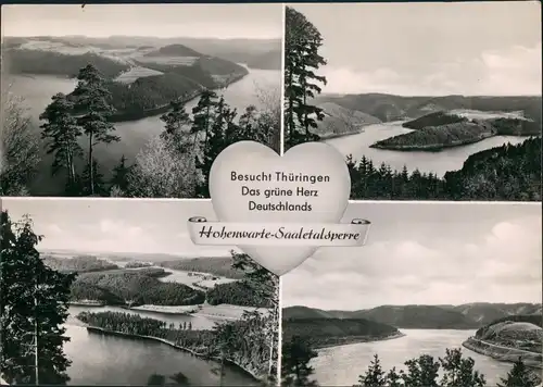 Ansichtskarte Hohenwarte-Kaulsdorf Hohenwartetalsperre 4 Bild 1963