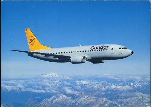 Ansichtskarte  Condor Boeing 737-300 Flugwesen - Flugzeuge 1981