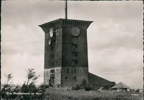 Ansichtskarte Ilsenburg (Harz) Brockenhotel 1957
