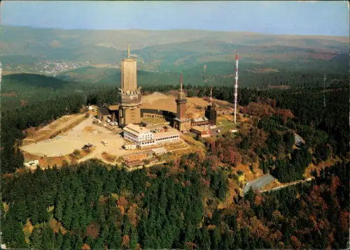 Schmitten (Hochtaunus) Großer Feldberg im Taunus 881m Luftbild 1981