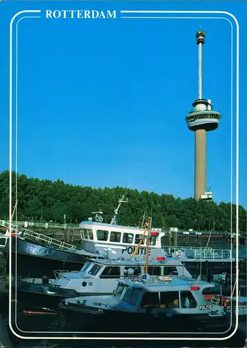 Postkaart Rotterdam Rotterdam Euromast - Schiffe 1989