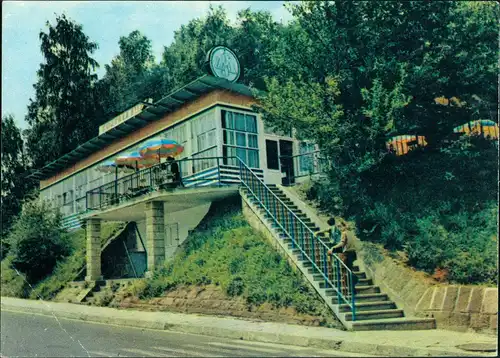 Postcard Czchów Coctail Bar 1968