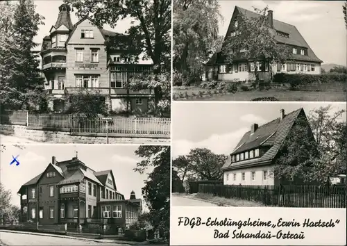 Ostrau-Bad Schandau FDGB Erholungsheime Erwin Hartsch 4 Bild 1967