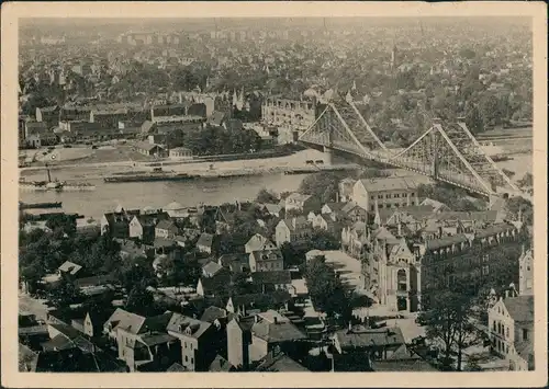 Ansichtskarte Blasewitz-Dresden Blick auf... 1928