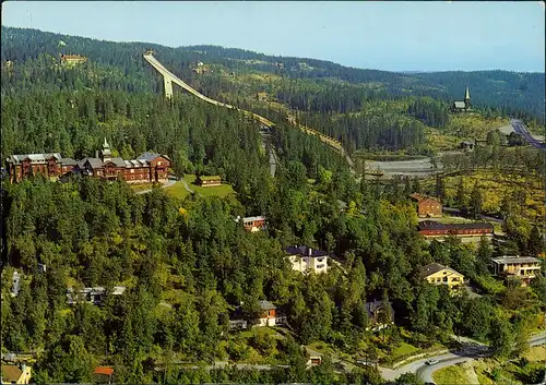 Postcard Oslo Kristiania Holmenkollbakken 1978