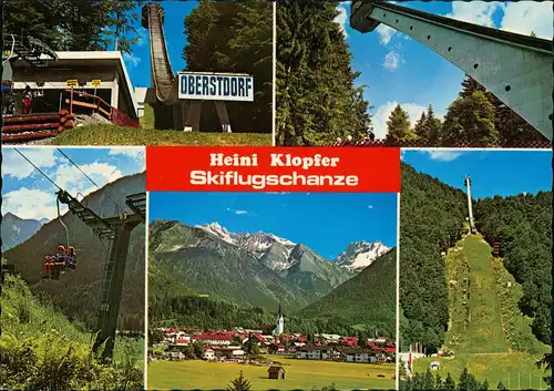 Birgsau-Oberstdorf (Allgäu) Heini-Klopfer-Skiflugschanze MB 1978