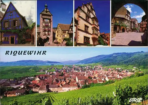 CPA Reichenweier Riquewihr Mehrbild - Stadt 2006