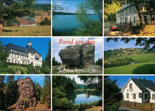 Mühlleithen-Klingenthal Umland-Ansichten Rund um den  Mehrbildkarte 2000