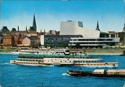 Ansichtskarte Bonn Stadt Rheinschiffahrt Berlin Vaterland 1979
