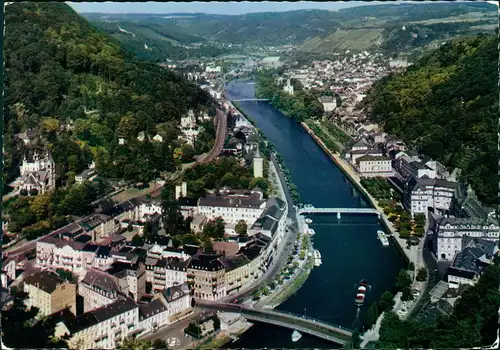 Ansichtskarte Bad Ems Lahnabwärts 1966