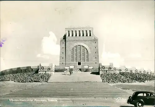 Postcard Berea (Durban) Voortrekker Monument 1962