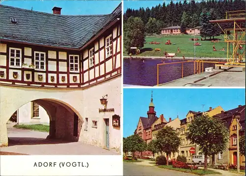Adorf (Vogtland) Heimatmuseum am Freiberger Tor,   Ernst-Thälmann-Platz 1979