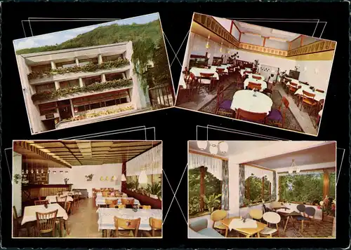 Ansichtskarte Waldbreitbach 4 Bild Hotel 4 Jahreszeiten 1963