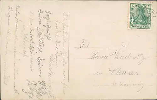 Foto Dürrweitzschen-Grimma Kranzreiten - Parade 1912 Privatfoto