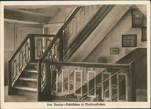 Ansichtskarte Markneukirchen Paulus Schlößchen - Treppe 1928
