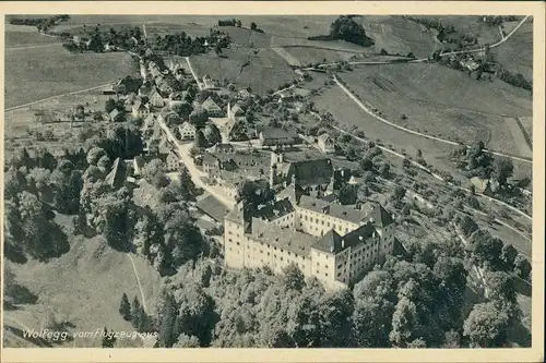 Ansichtskarte Wolfegg Luftbild 1932