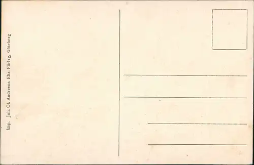 Postcard Göteborg Göteborg Stadt und Hafen 1909