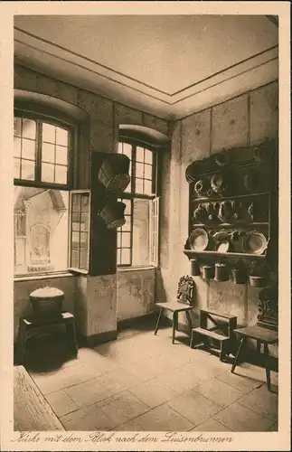 Ansichtskarte Frankfurt am Main Goethehaus - Küche 1928