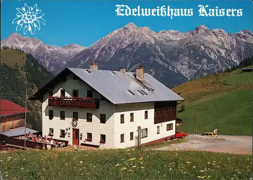 Ansichtskarte Steeg Edelweißhaus des Kaisers 1988