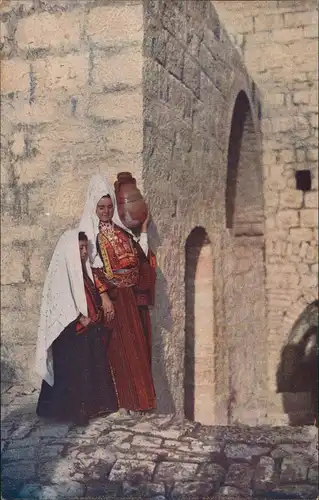 Bethlehem בֵּית לֶחֶם بيت لحم Typen Bethlehemer Frauen 1922