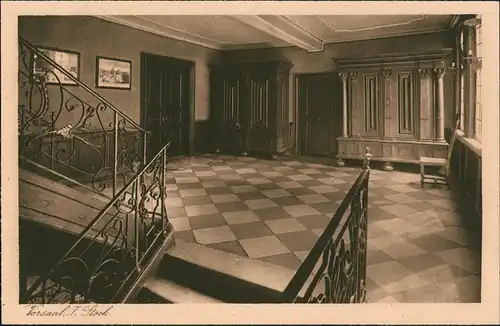 Ansichtskarte Frankfurt am Main Goethehaus - Vorsaal 1. Stock 1926