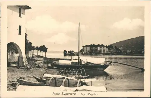 Cartoline Stresa Stresa Isola Superiore - Lago Maggiore 1924