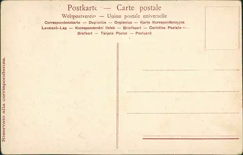 Cartoline Genua Genova (Zena) Imbarco per l'America Amerika Dampfer 1912