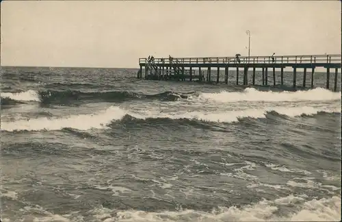 .Mecklenburg-Vorpommern Ostsee Balticsea Seebrücke 1922 Privatfoto