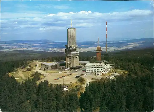 Feldberg (Schwarzwald) Feldberg (1500m) Schwarzwald Luftbild 1986
