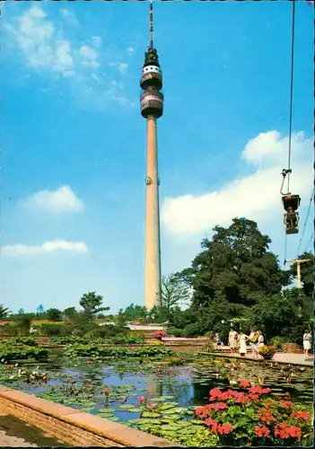 Ansichtskarte Dortmund Westfalenpark - Fernsehturm 1970