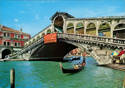 Venedig Venezia Ponte di Rialto Pont de Rialto Rialto Bridge 1975