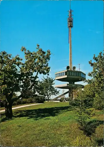 Miskolc Miskolc (Miškovec/Miszkolc) Televisions Aussichtsturm am Avas-Berg 1978