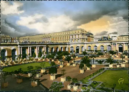 CPA Versailles Orangerie coloriertes Foto 1969