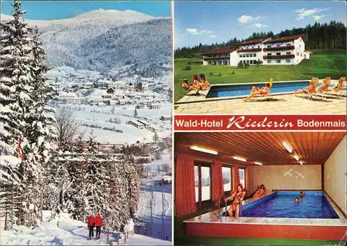 Ansichtskarte Bodenmais MB Wald-Hotel Riederin 1978