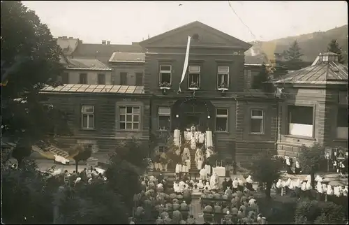 Foto  Kirche . Prozession Feier 1914 Privatfoto